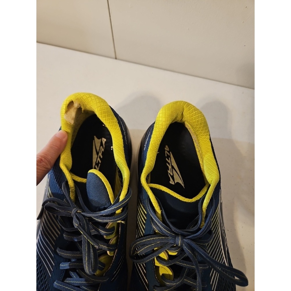 Altra Provision 4.0 Running Shoes Men's Size 11.5 Blue/Yellow ALOA4PEA431 (S128 - Picture 3 of 10